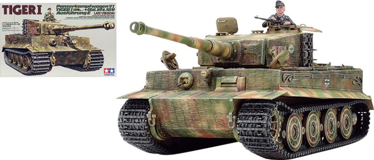 タミヤ『1/35 ミリタリーミニチュアシリーズ ドイツ重戦車 タイガーI 後期生産型』