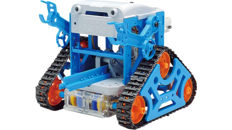 タミヤ『楽しい工作シリーズ カムプログラムロボット工作セット』