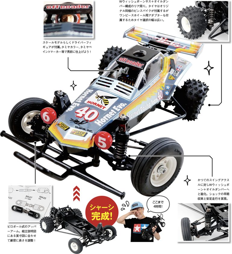 タミヤ『1/10RC ホーネット EVO.』
