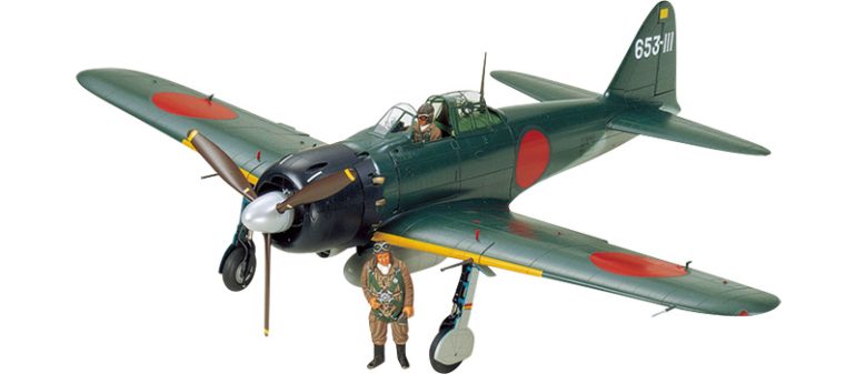 タミヤ『1/32 エアークラフトシリーズ 三菱 海軍零式艦上戦闘機 五二型』