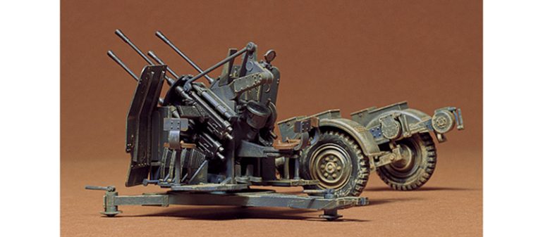 『ミリタリーミニチュアシリーズ No.91 1/35 ドイツ・20mm4連装高射機関砲38型』