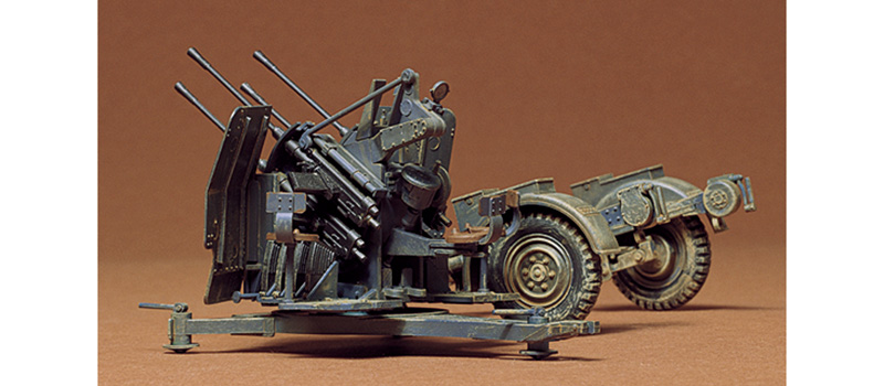『ミリタリーミニチュアシリーズ No.91 1/35 ドイツ･20mm4連装高射機関砲38型』