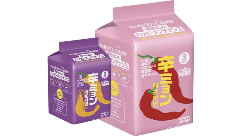 日清食品『日清辛ミョン 韓国風旨辛ラーメン 3食パック』
『日清辛ミョン トムヤムクンラーメン 3食パック』