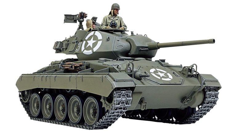 タミヤ『1/35 アメリカ軽戦車M24 チャーフィー (ヨーロッパ戦線)』
