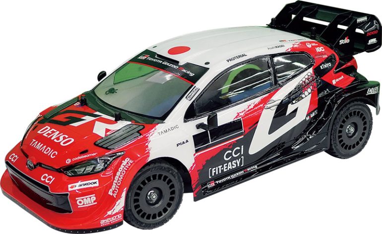 タミヤ『1/10トヨタ ガズーレーシング WRT GRヤリス ラリー1 ハイブリッド』