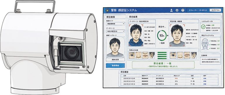 実際の警察も防犯カメラを捜査に使用