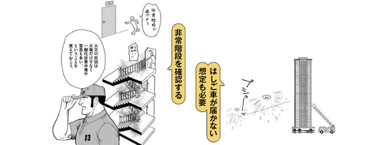 タワーマンションでの地震被災
