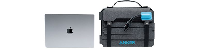 Anker Japan『Anker Solix C300 Portable Power Station with Anker Solix PS100
Compact Portable Solar Panel』