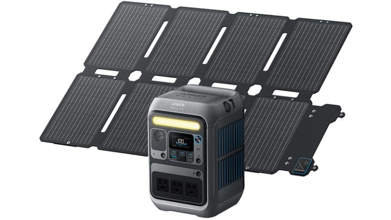 Anker Japan『Anker Solix C300 Portable Power Station with Anker Solix PS100
Compact Portable Solar Panel』